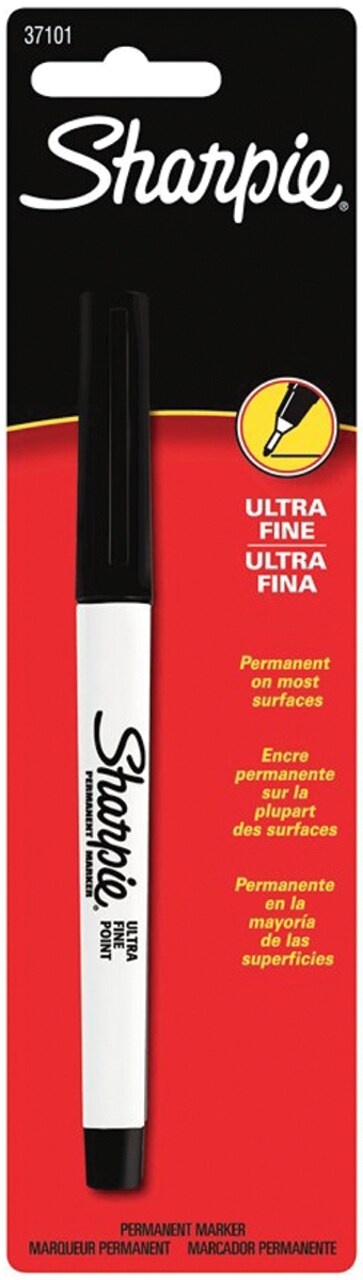 Sharpie Black Permanent Markers [Fine-Point & Ultra Fine Tip]